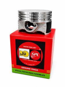 Kit de Pistón para Bajaj Compact BS4 63.50mm, Anillo de Pistón OEM con Recubrimiento de Molibdeno STD, Kit de Reparación de Motor de Motocicleta de Aleación Duradera - Product Image 3
