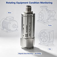 Sensor de Monitoreo de Vibraciones y Temperatura con RS485, Intrínsecamente Seguro Ex Ia IIC T6 Ga para Análisis de Maquinaria Industrial