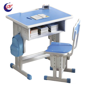 Muebles <span class=keywords><strong>Escolares</strong></span> Modernos de Metal, Duraderos, Ajustables en Altura, Conjuntos <span class=keywords><strong>Escolares</strong></span> para Niños, Mesas y Sillas para Primaria, Conjunto de Escritorio y Silla - Product Image 1