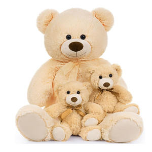 B024, оптовая продажа, гигантские плюшевые мишки для младенцев, большая мама 2, детские мягкие животные, детский душ, большие плюшевые рождественские медведи, ОДМ, 50 см - Product Image 1