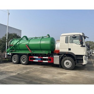 Camion d'aspiration des eaux usées Howo 6x4, camion-citerne à vide de 22000 L pour l'aspiration des eaux usées, à vendre - Product Image 3