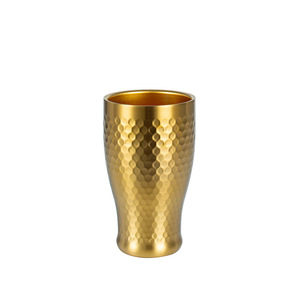 Tasse à <span class=keywords><strong>eau</strong></span> martelée double paroi en acier inoxydable 304 coréen, cadeau promotionnel, tasse à café pour usage commercial, restaurants de barbecue - Product Image 6