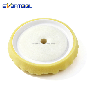 EVERTOOL Light Cut Polishing <span class=keywords><strong>Buff</strong></span> Foam Buffing <span class=keywords><strong>Bonnet</strong></span> Auto Detailing Sponge Pad Cleaner Removeing Residue to Restore Performance - Product Image 4
