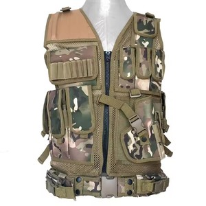 Gilet MOLLE de gros, gilet de chasse réglable, style gilet de tir, équipement d'extérieur - Product Image 4