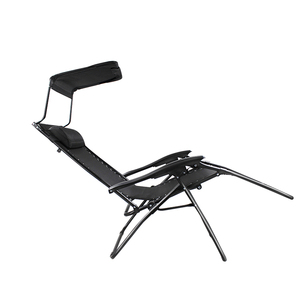 High Quality Outdoor <b>Zero</b> <b>Gravity</b> Folding Beach <b>Chair</b> Lounge Recliner - Product Image 4