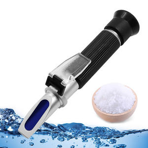 Tragbares Salinitäts-Refraktometer Salinität 0-10% Salzmessgerät Handgerät 1.000-1.070Sg Meerwasser-Salinometer für Aquarien - Product Image 6