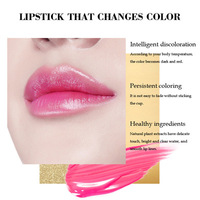 Baume à lèvres nourrissant hydratant, rouge à lèvres couleur gelée transparente changeant de couleur selon la température, maquillage pour les lèvres
