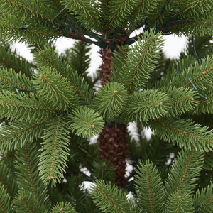 Meilleures ventes d'usine, arbre de Noël LED blanc chaud en PVC/PE de 210 cm de haute qualité avec base de support pour une utilisation en intérieur - Product Image 5