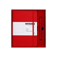 Ensemble de carnet et stylo en cuir PU A5 personnalisé de luxe Hong-Fu, impression numérique du logo, carnets promotionnels, boîte cadeau pour les employés et les clients
