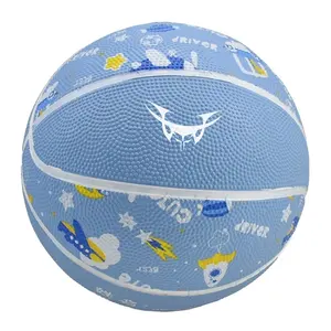 Basket-ball en caoutchouc de nouvelle conception avec l'artisanat de liaison thermique pour les jeunes et les enfants