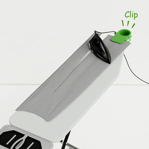 Многофункциональный зажим для глажения, подходит для всех стандартных гладильных досок, гибкий Железный шнур, гладильная доска, спрей держатель бутылки - Product Image 2