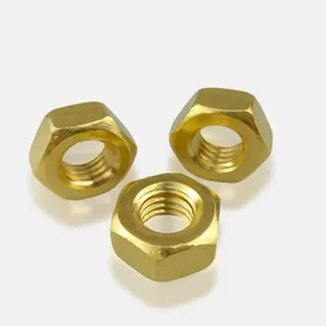 OEM 1/2 1/4 B18.2.2 Brass Phosphor Bronze Hex Nut