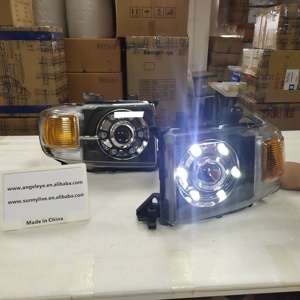 Land Cruiser <span class=keywords><strong>LC</strong></span> 79 Đèn Đầu Angel Eyes Fj79 Đèn Pha LED Cho Toyota - Product Image 6