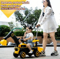 Nouvelle Excavatrice Électrique pour Enfants, Jouet pour Enfants de 2 à 4 Ans, Télécommandée, Rechargeable, en Plastique ABS