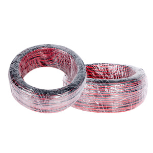UL2468 18AWG hoparlör tel kalaylı bakır 2 Pin esnek tel elektrik PVC düz kablo - Product Image 2