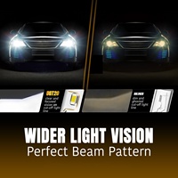 Ampoule de voiture H7 H4 LED de qualité d'usine 22000LM fonction CANBUS ultra-lumineuse, phare LED automobile de qualité supérieure pour tous les véhicules