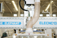Blue Elephant 1325 CNC Router Machine 4x8 pieds 3 axes avec contrôleur DSP pour le travail du bois et les enseignes publicitaires