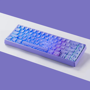 Teclado Mecánico XVX M67 <span class=keywords><strong>JadeStone</strong></span>, 67 Teclas, 65%, Gasket, Hot-Swap, Keycaps IMD-Tech, Inalámbrico Trimodal, RGB, para Juegos - Product Image 2