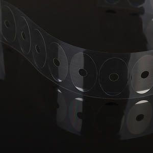 Autocollant antidérapant transparent ovale, rouleau de 1000 pièces, protecteur d'objectif pour équipement de traitement des lunettes, accessoires - Product Image 2