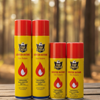 Cartouche de recharge de gaz butane pour briquet, combustible butane pour le camping, l'extérieur, l'allumage, la vente au détail et les entreprises