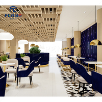 Ensemble de meubles personnalisés pour restaurant, café, hôtel, bar, solution de design d'intérieur à guichet unique, décoration de table et de chaise