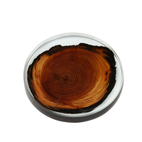 Offre Spéciale meilleure qualité bois résine tasse coaster pour la maison hôtel utiliser table décoration