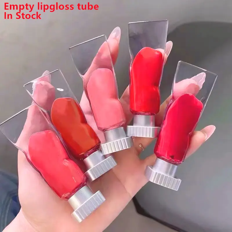 Luxury lip oil wand lip gloss tubes contenitore per lucidalabbra con scatola e logo