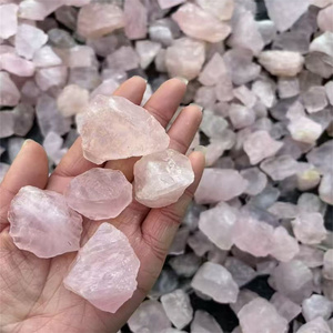 Vente en gros de pierres de yoga naturelles variées pour la guérison, matériaux mixtes, pierres brutes de <span class=keywords><strong>quartz</strong></span> <span class=keywords><strong>rose</strong></span>, pierres brutes à vendre - Product Image 2