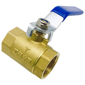 Robinet à bille en laiton DN15 1/2 pouce, type à commande fileté pour conduites d'eau de plomberie - Product Image 1