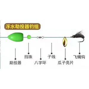 Kit d'accessoires de pêche à la ligne, flottant et coulant, pour la pêche en eau douce, outils et accessoires de pêche à la ligne - Product Image 3