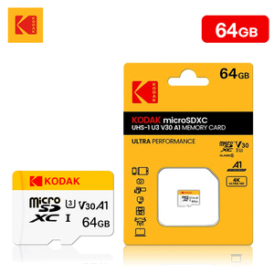 Kodak การ์ดหน่วยความจำ U3 SD ขนาด128GB 64GB 100% ของแท้การ์ดหน่วยความจำกล้อง microSDXC - Product Image 3