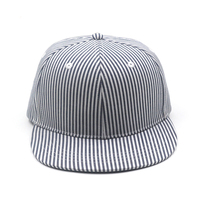 Topi snapback hip hop tepi datar unisex logo kustom kosong terlaris