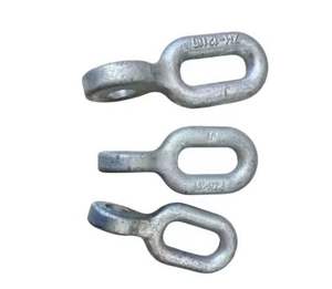 ข้อต่อบอลอายสำหรับเสาไฟฟ้า โลหะผสมไทเทเนียมชุบสังกะสี อุปกรณ์อุตสาหกรรม เหล็กทนการกัดกร่อน แข็งแรงทนทาน - Product Image 1