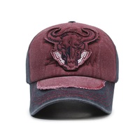 Gorra de Béisbol Vintage Unisex Multicolor, de Algodón, 6 Paneles, Ajustable, Estilo Moderno, Casual, Protección Solar, para las Cuatro Estaciones