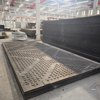 Tapis de protection de sol en HDPE imperméable pour routes, excavations municipales et machines de chantier