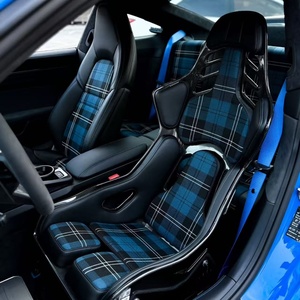ผ้าคลุมเบาะคาร์บอนสำหรับ Taycan Cayman GT4 RS Targa RS 911.2 991 992 - Product Image 1