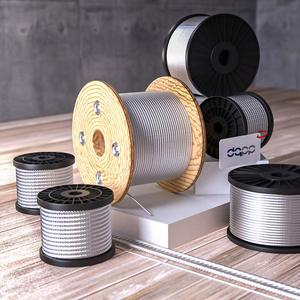 <span class=keywords><strong>Cable</strong></span> de <span class=keywords><strong>Acero</strong></span> Galvanizado Personalizado para Procesamiento de Metales, Cuerda para Cabrestante Forestal, Servicio de Corte de <span class=keywords><strong>Acero</strong></span> por Conformación en Frío - Product Image 6