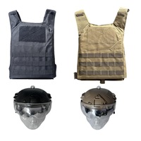 Équipement tactique de style CS pour l'extérieur, pour un ensemble de simulation intelligent sans fil avec une expérience de terrain de bataille immersive