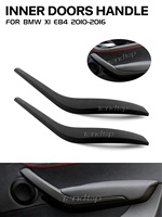 Poignée de porte intérieure de qualité E84 pour BMW X1 E84 2010-16, poignée intérieure à motif, poignée intérieure de porte passager, accoudoir, 4 pièces