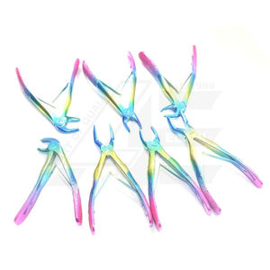 ชุดเครื่องมือถอนฟันเด็ก 7 ชิ้น สำหรับทันตกรรมเด็ก สีรุ้ง - Product Image 3