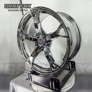 GRAYFOX Neue Maßgefertigte 18-21 Zoll 5x114.3 Geschmiedete Chrom-Tiefbettfelgen für Infiniti Nismo 370Z Q50/QX50 Nismo V1 Räder - Product Image 2