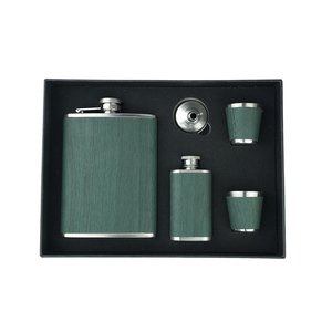 Bán buôn thép không gỉ 8oz <span class=keywords><strong>hip</strong></span> flasks với Phễu và hai Shot kính ly cho Whisky rượu Vodka đồ uống - Product Image 1