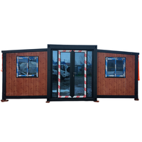 Bâtiment Modulaire Écologique et Mobile de 20 à 40 Pieds, Personnalisable, à Faible Coût, Idéal pour les Vacances, Bureau Extensible, Meilleures Ventes