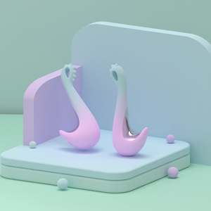 Vibrador LoveSeek New Hot Romantic Ballet Swan, 10 velocidades de vibración, ecológico, sin lubricante, recargable por USB, resistente al agua IPX7 - Product Image 5