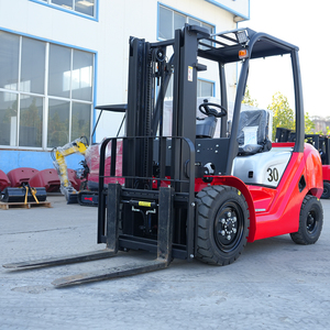Harga Pabrik Forklift Diesel 4wd 3 Ton Kecil dengan Pengangkat Hidrolik, Forklift Segala Medan untuk Industri Restoran, Dijual - Product Image 3