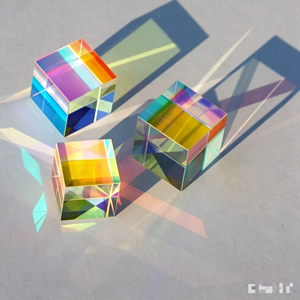 Prisme optique rectangulaire dichroïque Rehoboth Cross X-Cube en verre optique, combinateur et séparateur de lumière RGB pour expériences optiques, garantie 1 an - Product Image 3
