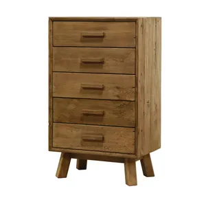 Wooden Home Furniture Five Drawers Cabinet for Living Room