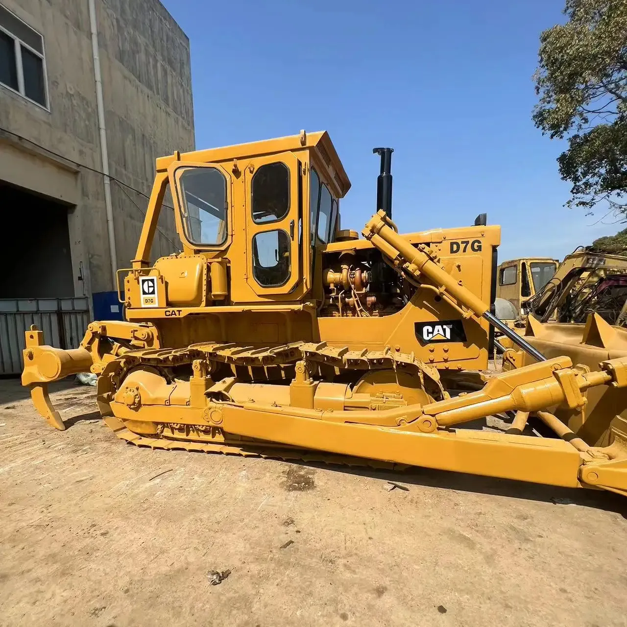 Usato bulldozer gatto d7g dal Giappone, più economico cat bulldozer (d8k d8h d8l d8r d3c d4h) per la vendita