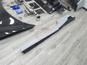 Para <span class=keywords><strong>Ferrari</strong></span> <span class=keywords><strong>458</strong></span> Italy Upgrade SP estilo medio fibra de carbono parachoques delantero parachoques trasero falda lateral capó tubo de escape Kit de cuerpo - Product Image 6