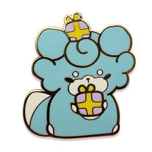 Manufacturer Custom Enamel <b>Pin</b> Round Gold Plated Zinc Alloy Metal Badge for Children's Clothing Lapel <b>Pin</b> <b>Brooch</b> - Product Image 5